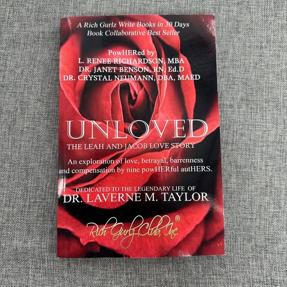 Unloved: The Leah & Jacob Love Story Paperback Book Dedicated to the Life of Dr. - Picture 1 of 14